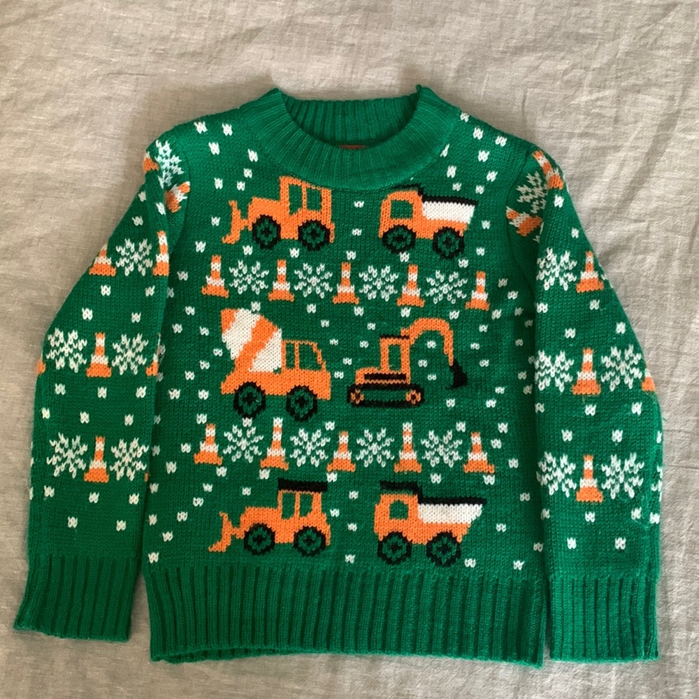 Christmas Truck Sweater 2T
